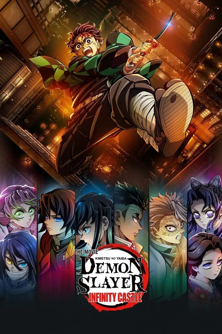 Demon Slayer Kimetsu no Yaiba Infinity Castle movie poster